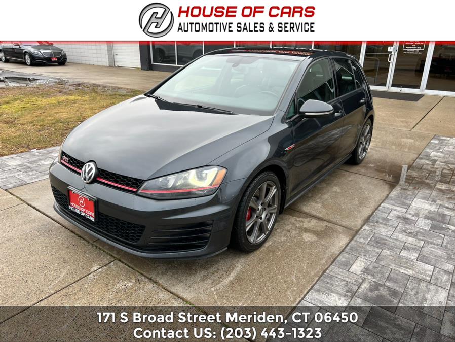 2016 Volkswagen Golf GTI 4dr HB DSG Autobahn w/Performance Pkg, available for sale in Meriden, Connecticut | House of Cars CT. Meriden, Connecticut