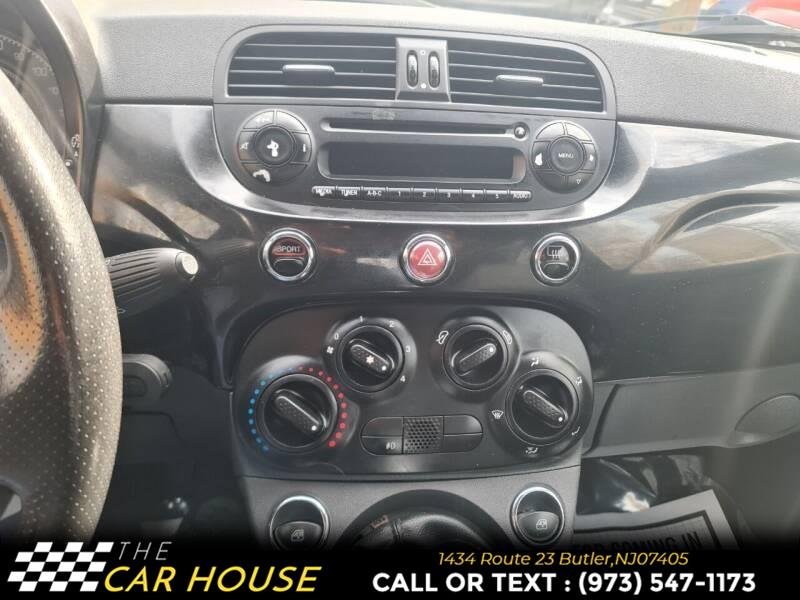 2013 FIAT 500 2dr HB Sport, available for sale in Butler, New Jersey | The Car House. Butler, New Jersey 2013 FIAT 500 2dr HB Sport, available for sale in Butler, New Jersey | The Car House. Butler, New Jersey