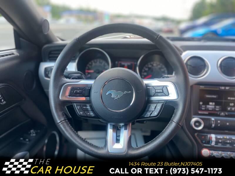 2015 Ford Mustang 2dr Fastback EcoBoost Premium, available for sale in Butler, New Jersey | The Car House. Butler, New Jersey 2015 Ford Mustang 2dr Fastback EcoBoost Premium, available for sale in Butler, New Jersey | The Car House. Butler, New Jersey