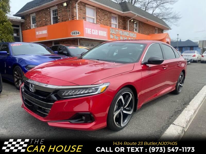 2021 Honda Accord Sedan Sport SE 1.5T CVT, available for sale in Butler, New Jersey | The Car House. Butler, New Jersey