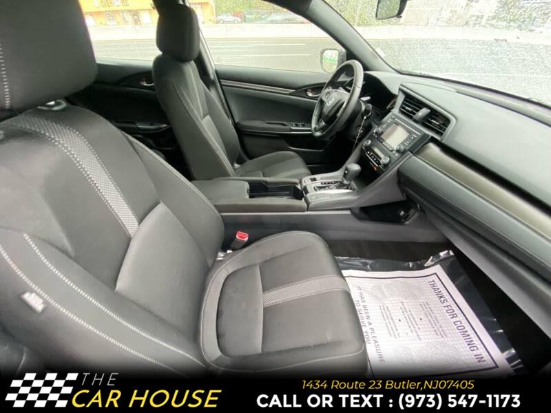 2020 Honda Civic Hatchback LX CVT, available for sale in Butler, New Jersey | The Car House. Butler, New Jersey 2020 Honda Civic Hatchback LX CVT, available for sale in Butler, New Jersey | The Car House. Butler, New Jersey