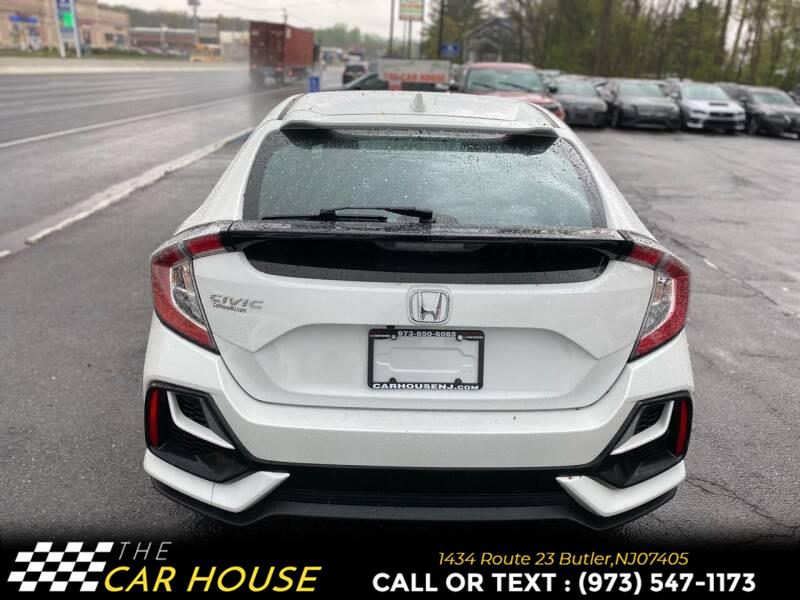 2020 Honda Civic Hatchback LX CVT, available for sale in Butler, New Jersey | The Car House. Butler, New Jersey 2020 Honda Civic Hatchback LX CVT, available for sale in Butler, New Jersey | The Car House. Butler, New Jersey