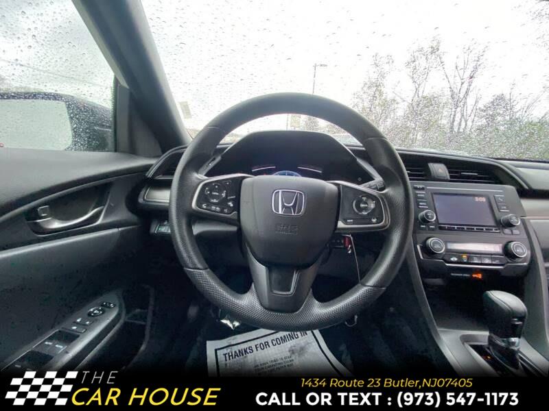 2020 Honda Civic Hatchback LX CVT, available for sale in Butler, New Jersey | The Car House. Butler, New Jersey 2020 Honda Civic Hatchback LX CVT, available for sale in Butler, New Jersey | The Car House. Butler, New Jersey