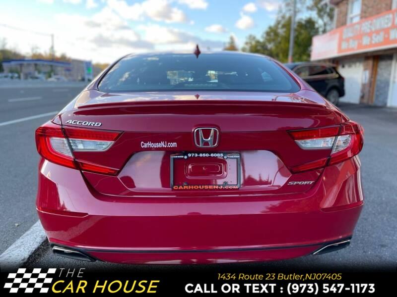 2018 Honda Accord Sedan Sport 1.5T CVT, available for sale in Butler, New Jersey | The Car House. Butler, New Jersey 2018 Honda Accord Sedan Sport 1.5T CVT, available for sale in Butler, New Jersey | The Car House. Butler, New Jersey
