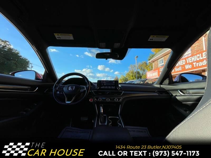 2018 Honda Accord Sedan Sport 1.5T CVT, available for sale in Butler, New Jersey | The Car House. Butler, New Jersey 2018 Honda Accord Sedan Sport 1.5T CVT, available for sale in Butler, New Jersey | The Car House. Butler, New Jersey