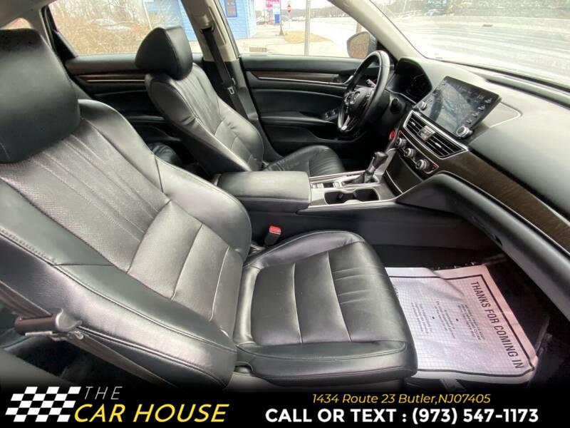 2018 Honda Accord Sedan EX-L 1.5T CVT, available for sale in Butler, New Jersey | The Car House. Butler, New Jersey 2018 Honda Accord Sedan EX-L 1.5T CVT, available for sale in Butler, New Jersey | The Car House. Butler, New Jersey
