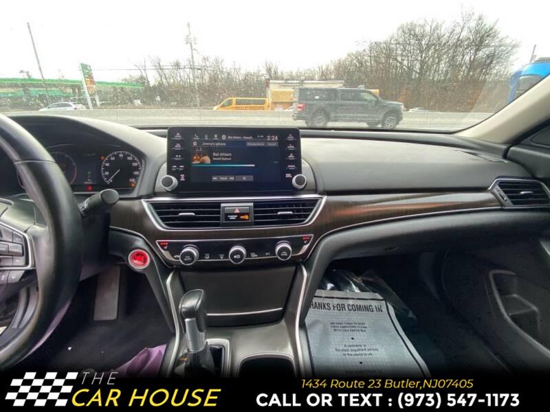 2018 Honda Accord Sedan EX-L 1.5T CVT, available for sale in Butler, New Jersey | The Car House. Butler, New Jersey 2018 Honda Accord Sedan EX-L 1.5T CVT, available for sale in Butler, New Jersey | The Car House. Butler, New Jersey