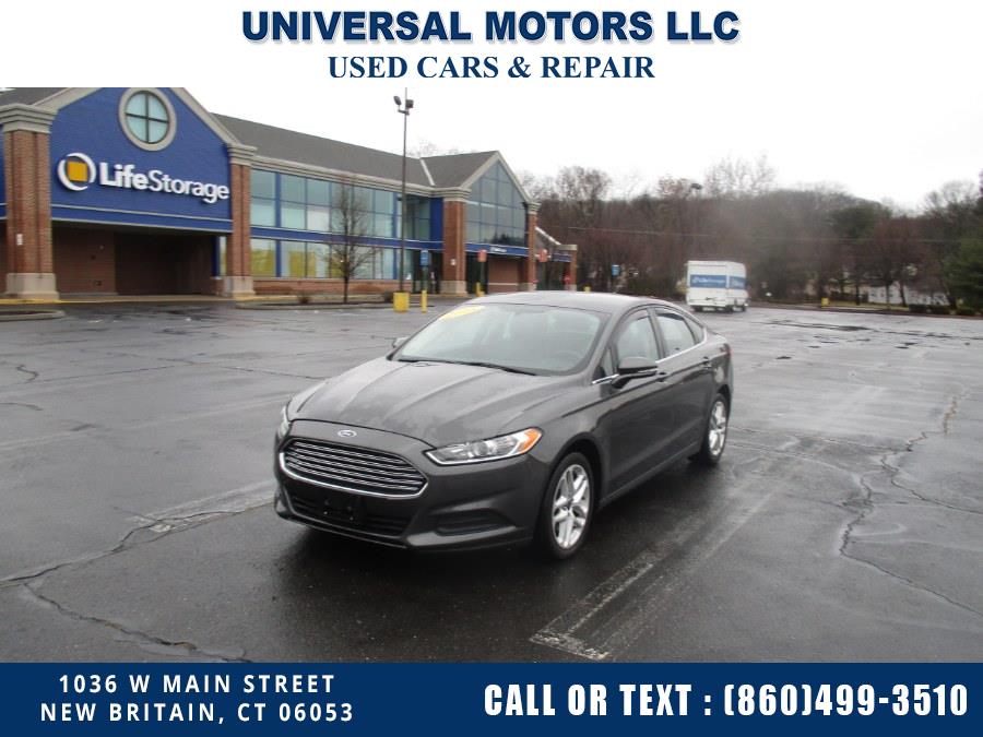 2015 Ford Fusion 4dr Sdn SE FWD, available for sale in New Britain, Connecticut | Universal Motors LLC. New Britain, Connecticut