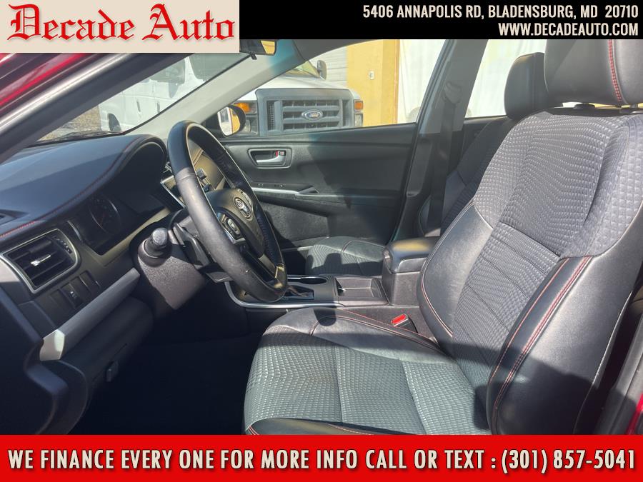 2015 Toyota Camry 4dr Sdn I4 Auto SE (Natl), available for sale in Bladensburg, Maryland | Decade Auto. Bladensburg, Maryland 2015 Toyota Camry 4dr Sdn I4 Auto SE (Natl), available for sale in Bladensburg, Maryland | Decade Auto. Bladensburg, Maryland