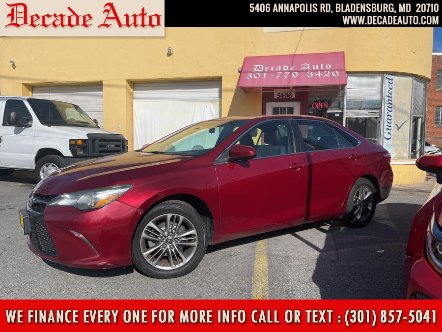 2015 Toyota Camry 4dr Sdn I4 Auto SE (Natl), available for sale in Bladensburg, Maryland | Decade Auto. Bladensburg, Maryland 2015 Toyota Camry 4dr Sdn I4 Auto SE (Natl), available for sale in Bladensburg, Maryland | Decade Auto. Bladensburg, Maryland