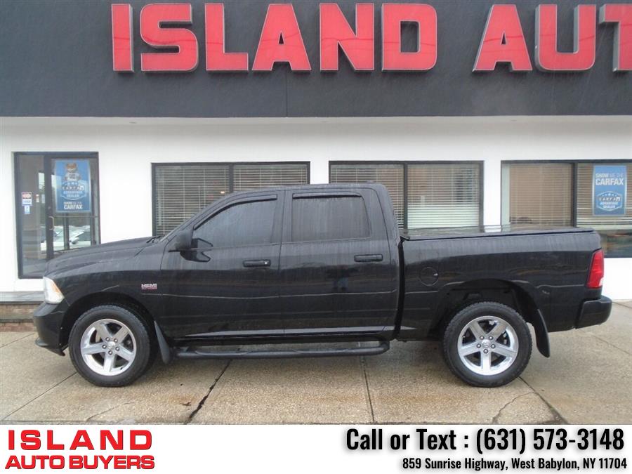 2014 Ram 1500 Express 4x4 4dr Crew Cab 5.5 ft. SB Pickup, available for sale in West Babylon, New York | Island Auto Buyers. West Babylon, New York 2014 Ram 1500 Express 4x4 4dr Crew Cab 5.5 ft. SB Pickup, available for sale in West Babylon, New York | Island Auto Buyers. West Babylon, New York