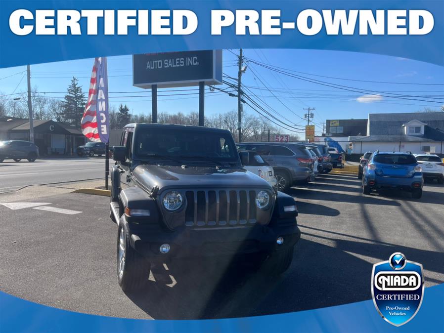 2019 Jeep Wrangler Unltd Sport S 4x4, available for sale in Huntington Station, New York | Connection Auto Sales Inc.. Huntington Station, New York