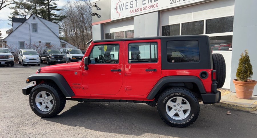 2013 Jeep Wrangler Unlimited 4WD 4dr Sport, available for sale in Waterbury, Connecticut | West End Automotive Center. Waterbury, Connecticut 2013 Jeep Wrangler Unlimited 4WD 4dr Sport, available for sale in Waterbury, Connecticut | West End Automotive Center. Waterbury, Connecticut