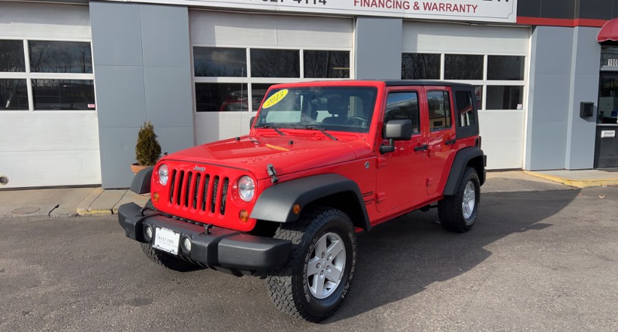 2013 Jeep Wrangler Unlimited 4WD 4dr Sport, available for sale in Waterbury, Connecticut | West End Automotive Center. Waterbury, Connecticut 2013 Jeep Wrangler Unlimited 4WD 4dr Sport, available for sale in Waterbury, Connecticut | West End Automotive Center. Waterbury, Connecticut