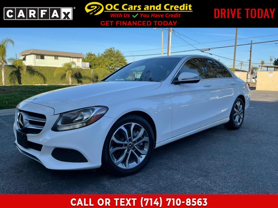 2017 Mercedes-Benz C-Class C 300 Sedan with Sport Pkg, available for sale in Garden Grove, California | OC Cars and Credit. Garden Grove, California