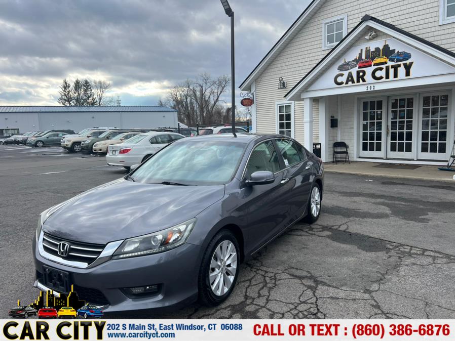 Used Honda Accord Sedan 4dr I4 CVT EX-L w/Navi 2014 | Car City LLC. East Windsor, Connecticut