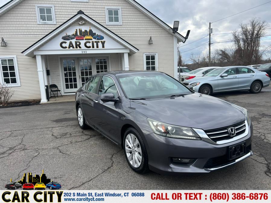 2014 Honda Accord Sedan 4dr I4 CVT EX-L w/Navi, available for sale in East Windsor, Connecticut | Car City LLC. East Windsor, Connecticut 2014 Honda Accord Sedan 4dr I4 CVT EX-L w/Navi, available for sale in East Windsor, Connecticut | Car City LLC. East Windsor, Connecticut