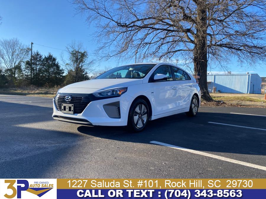 2019 Hyundai Ioniq Hybrid Blue Hatchback, available for sale in Rock Hill, South Carolina | 3 Points Auto Sales. Rock Hill, South Carolina