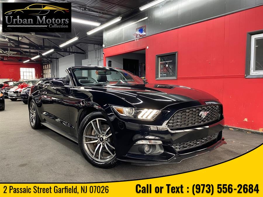 2015 Ford Mustang EcoBoost Premium, available for sale in Garfield, New Jersey | Urban Motors Collection. Garfield, New Jersey