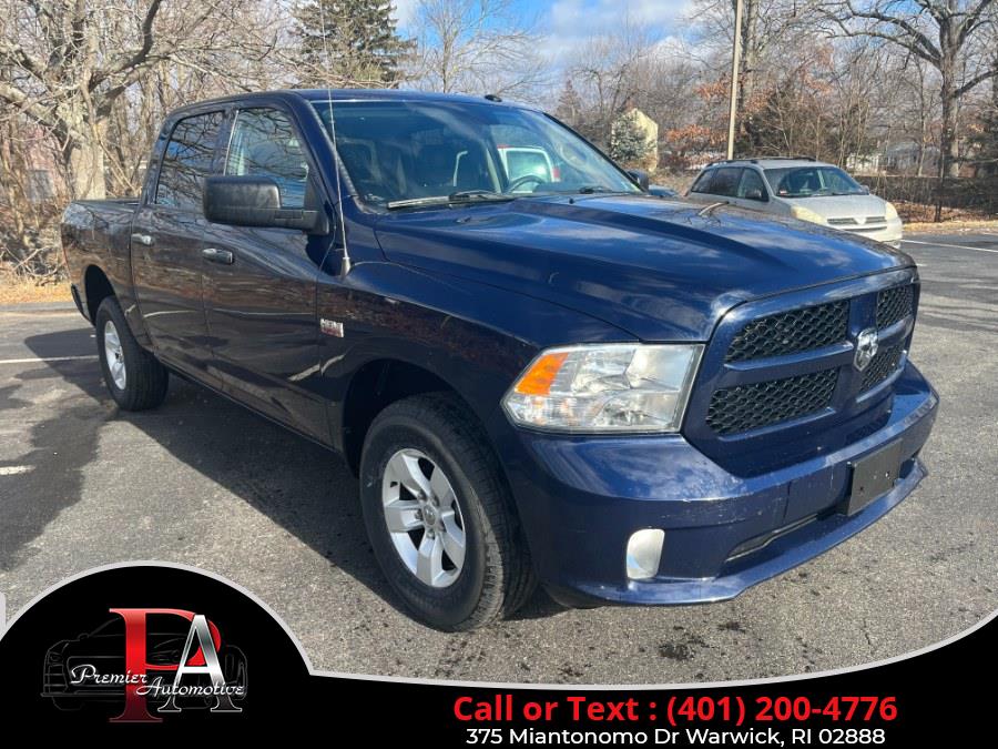 2017 Ram 1500 Express 4x4 Crew Cab 5''7" Box, available for sale in Warwick, Rhode Island | Premier Automotive Sales. Warwick, Rhode Island
