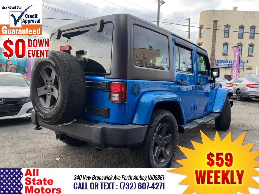 2016 Jeep Wrangler Unlimited 4WD 4dr Black Bear *Ltd Avail*, available for sale in Perth Amboy, New Jersey | All State Motor Inc. Perth Amboy, New Jersey 2016 Jeep Wrangler Unlimited 4WD 4dr Black Bear *Ltd Avail*, available for sale in Perth Amboy, New Jersey | All State Motor Inc. Perth Amboy, New Jersey