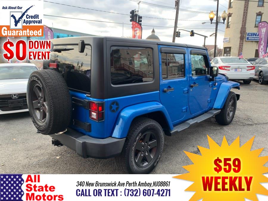 2016 Jeep Wrangler Unlimited 4WD 4dr Black Bear *Ltd Avail*, available for sale in Perth Amboy, New Jersey | All State Motor Inc. Perth Amboy, New Jersey 2016 Jeep Wrangler Unlimited 4WD 4dr Black Bear *Ltd Avail*, available for sale in Perth Amboy, New Jersey | All State Motor Inc. Perth Amboy, New Jersey
