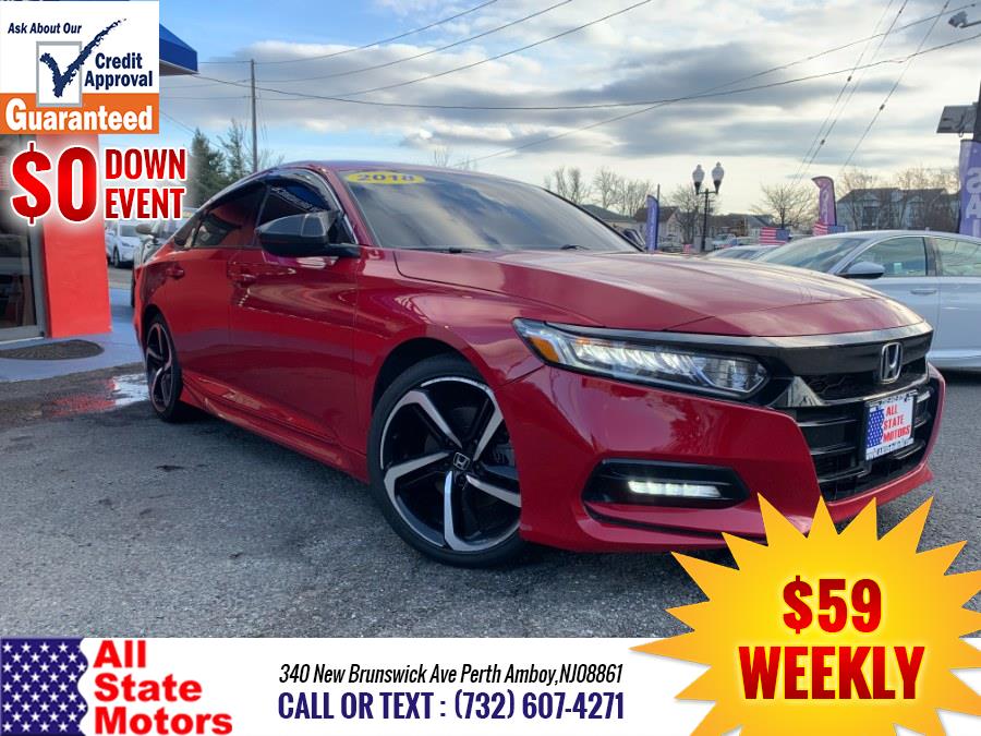 2018 Honda Accord Sedan Sport 1.5T CVT, available for sale in Perth Amboy, New Jersey | All State Motor Inc. Perth Amboy, New Jersey 2018 Honda Accord Sedan Sport 1.5T CVT, available for sale in Perth Amboy, New Jersey | All State Motor Inc. Perth Amboy, New Jersey