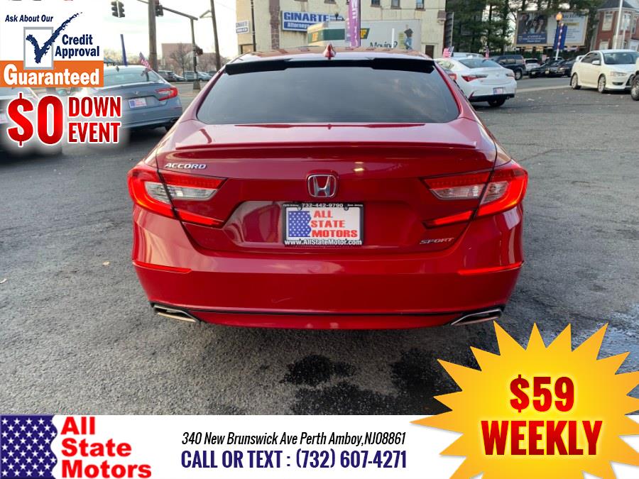 2018 Honda Accord Sedan Sport 1.5T CVT, available for sale in Perth Amboy, New Jersey | All State Motor Inc. Perth Amboy, New Jersey 2018 Honda Accord Sedan Sport 1.5T CVT, available for sale in Perth Amboy, New Jersey | All State Motor Inc. Perth Amboy, New Jersey
