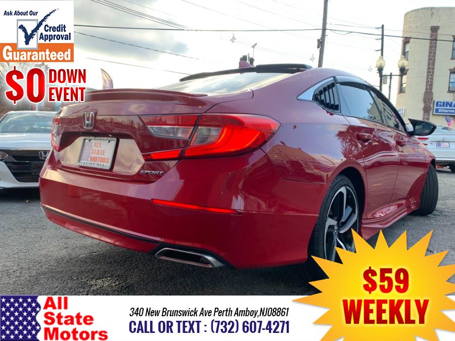 2018 Honda Accord Sedan Sport 1.5T CVT, available for sale in Perth Amboy, New Jersey | All State Motor Inc. Perth Amboy, New Jersey 2018 Honda Accord Sedan Sport 1.5T CVT, available for sale in Perth Amboy, New Jersey | All State Motor Inc. Perth Amboy, New Jersey