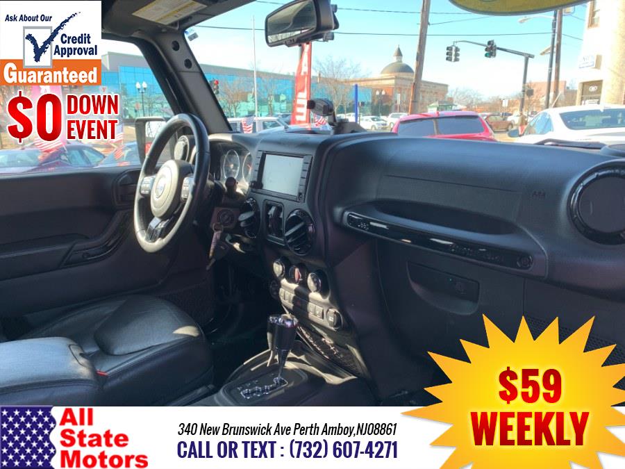 2015 Jeep Wrangler Unlimited 4WD 4dr Sahara, available for sale in Perth Amboy, New Jersey | All State Motor Inc. Perth Amboy, New Jersey 2015 Jeep Wrangler Unlimited 4WD 4dr Sahara, available for sale in Perth Amboy, New Jersey | All State Motor Inc. Perth Amboy, New Jersey