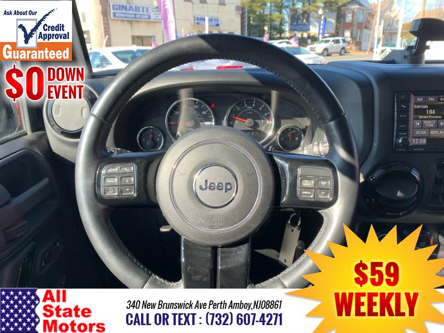 2015 Jeep Wrangler Unlimited 4WD 4dr Sahara, available for sale in Perth Amboy, New Jersey | All State Motor Inc. Perth Amboy, New Jersey 2015 Jeep Wrangler Unlimited 4WD 4dr Sahara, available for sale in Perth Amboy, New Jersey | All State Motor Inc. Perth Amboy, New Jersey