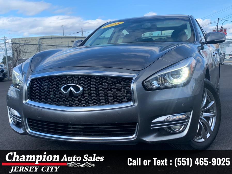 2018 INFINITI Q70 3.7 LUXE AWD, available for sale in Jersey City, New Jersey | Champion Auto Sales of JC. Jersey City, New Jersey