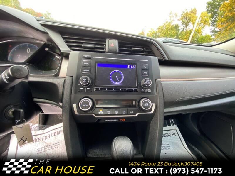 2021 Honda Civic Sedan LX CVT, available for sale in Butler, New Jersey | The Car House. Butler, New Jersey 2021 Honda Civic Sedan LX CVT, available for sale in Butler, New Jersey | The Car House. Butler, New Jersey