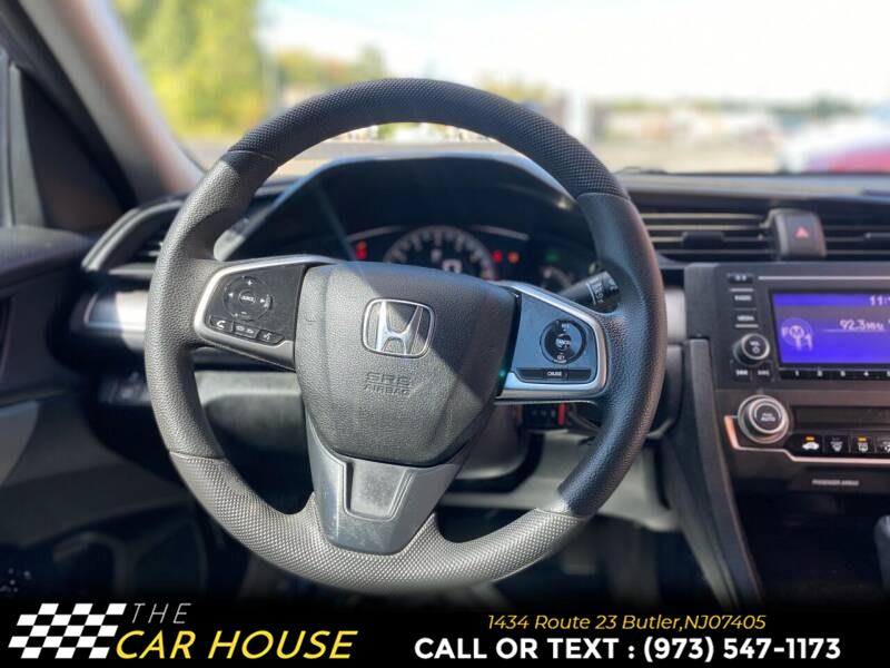 2016 Honda Civic Sedan 4dr CVT LX, available for sale in Butler, New Jersey | The Car House. Butler, New Jersey 2016 Honda Civic Sedan 4dr CVT LX, available for sale in Butler, New Jersey | The Car House. Butler, New Jersey