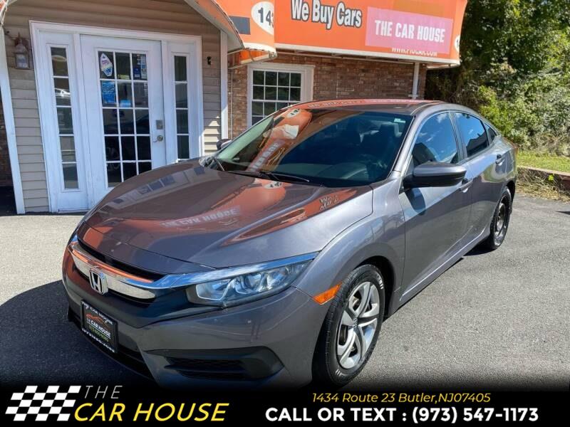 2016 Honda Civic Sedan 4dr CVT LX, available for sale in Butler, New Jersey | The Car House. Butler, New Jersey 2016 Honda Civic Sedan 4dr CVT LX, available for sale in Butler, New Jersey | The Car House. Butler, New Jersey