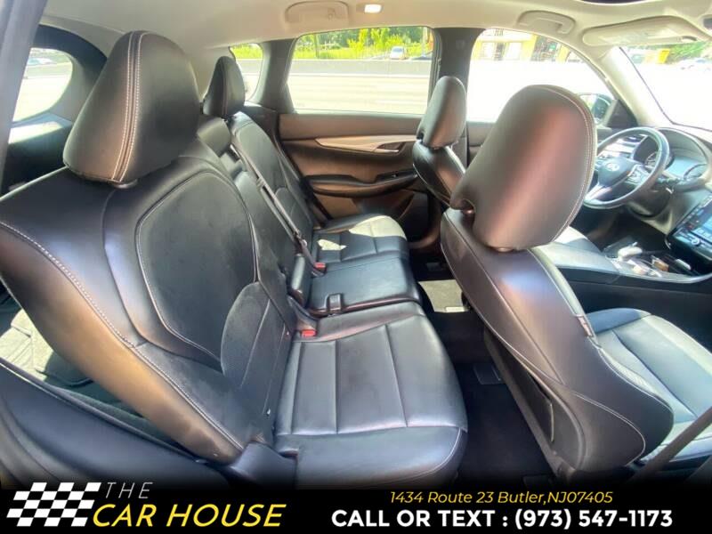 2019 INFINITI QX50 LUXE AWD, available for sale in Butler, New Jersey | The Car House. Butler, New Jersey 2019 INFINITI QX50 LUXE AWD, available for sale in Butler, New Jersey | The Car House. Butler, New Jersey