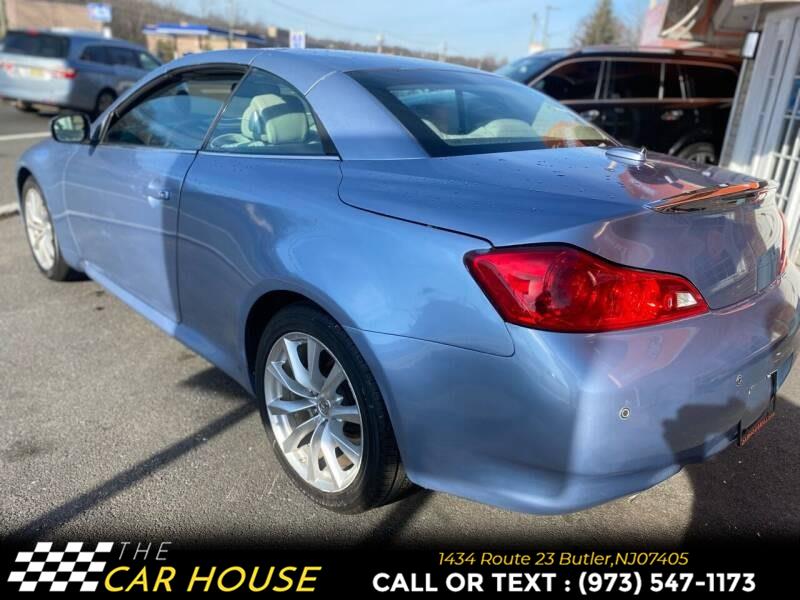 2011 Infiniti G37 Convertible 2dr Base, available for sale in Butler, New Jersey | The Car House. Butler, New Jersey 2011 Infiniti G37 Convertible 2dr Base, available for sale in Butler, New Jersey | The Car House. Butler, New Jersey