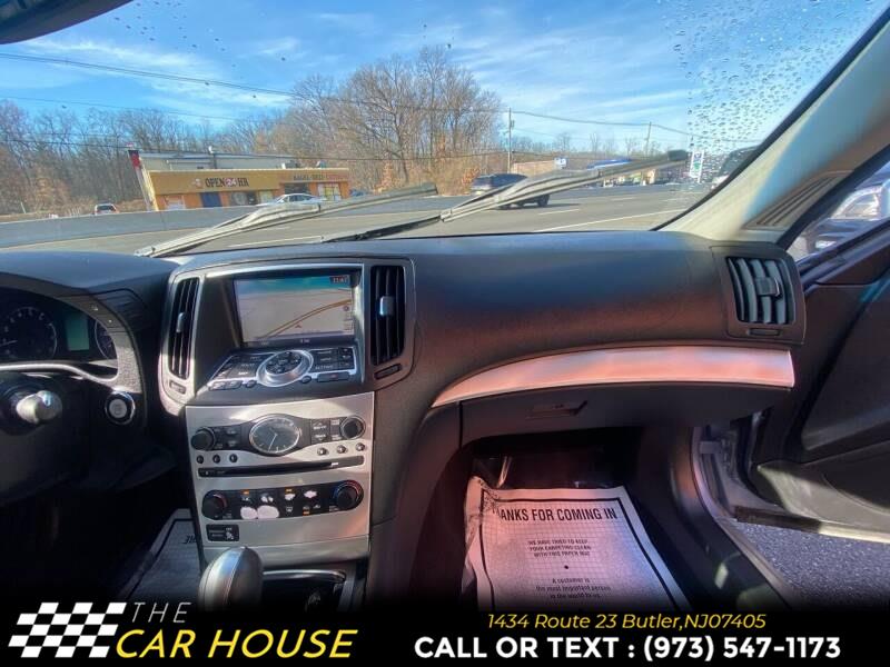 2011 Infiniti G37 Convertible 2dr Base, available for sale in Butler, New Jersey | The Car House. Butler, New Jersey 2011 Infiniti G37 Convertible 2dr Base, available for sale in Butler, New Jersey | The Car House. Butler, New Jersey