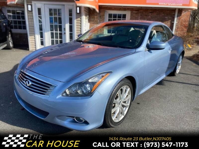2011 Infiniti G37 Convertible 2dr Base, available for sale in Butler, New Jersey | The Car House. Butler, New Jersey 2011 Infiniti G37 Convertible 2dr Base, available for sale in Butler, New Jersey | The Car House. Butler, New Jersey