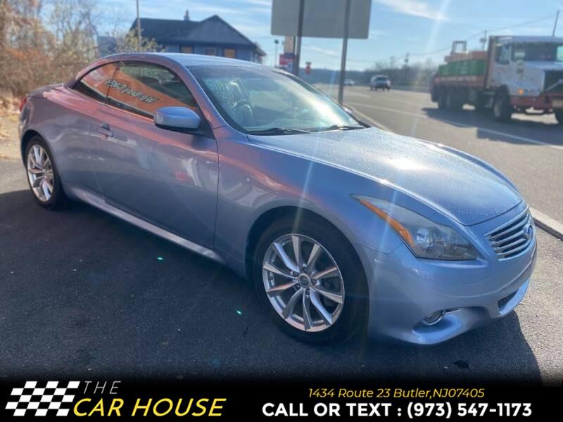 2011 Infiniti G37 Convertible 2dr Base, available for sale in Butler, New Jersey | The Car House. Butler, New Jersey 2011 Infiniti G37 Convertible 2dr Base, available for sale in Butler, New Jersey | The Car House. Butler, New Jersey