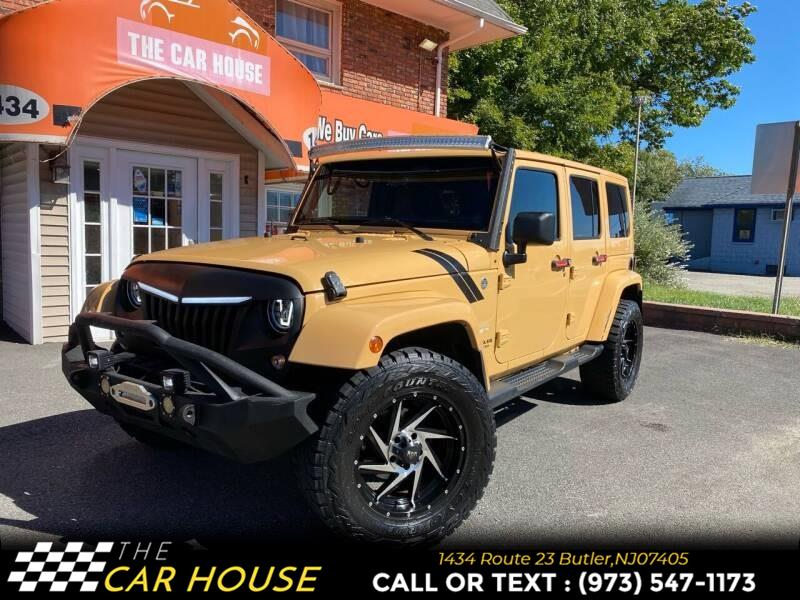 2013 Jeep Wrangler Unlimited 4WD 4dr Sahara, available for sale in Butler, New Jersey | The Car House. Butler, New Jersey