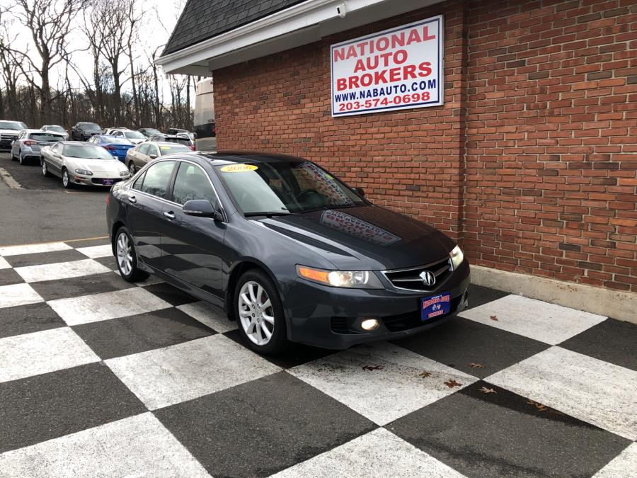 2006 Acura TSX 4dr Sedan Manual, available for sale in Waterbury, Connecticut | National Auto Brokers, Inc.. Waterbury, Connecticut