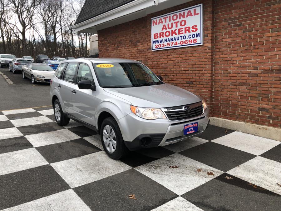 2010 Subaru Forester 4dr Man 2.5X, available for sale in Waterbury, Connecticut | National Auto Brokers, Inc.. Waterbury, Connecticut