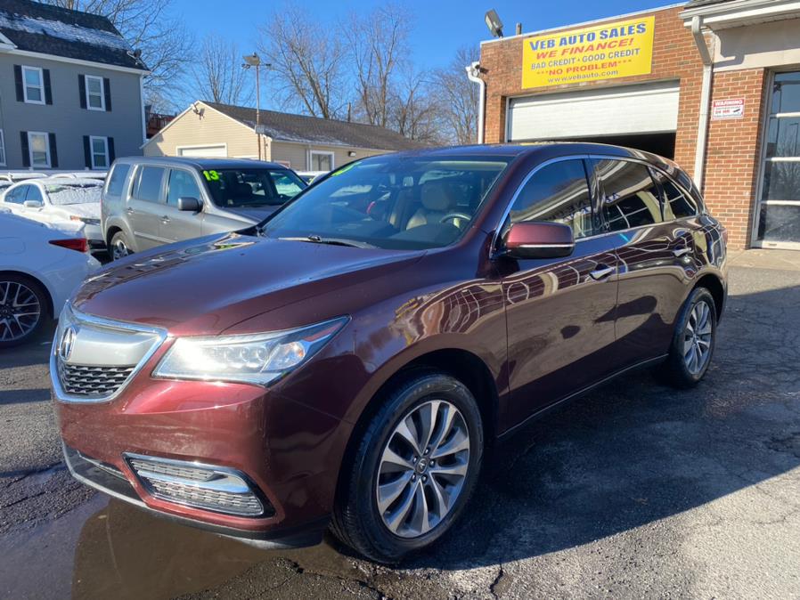 2015 Acura MDX SH-AWD 4dr Tech Pkg, available for sale in Hartford, Connecticut | VEB Auto Sales. Hartford, Connecticut