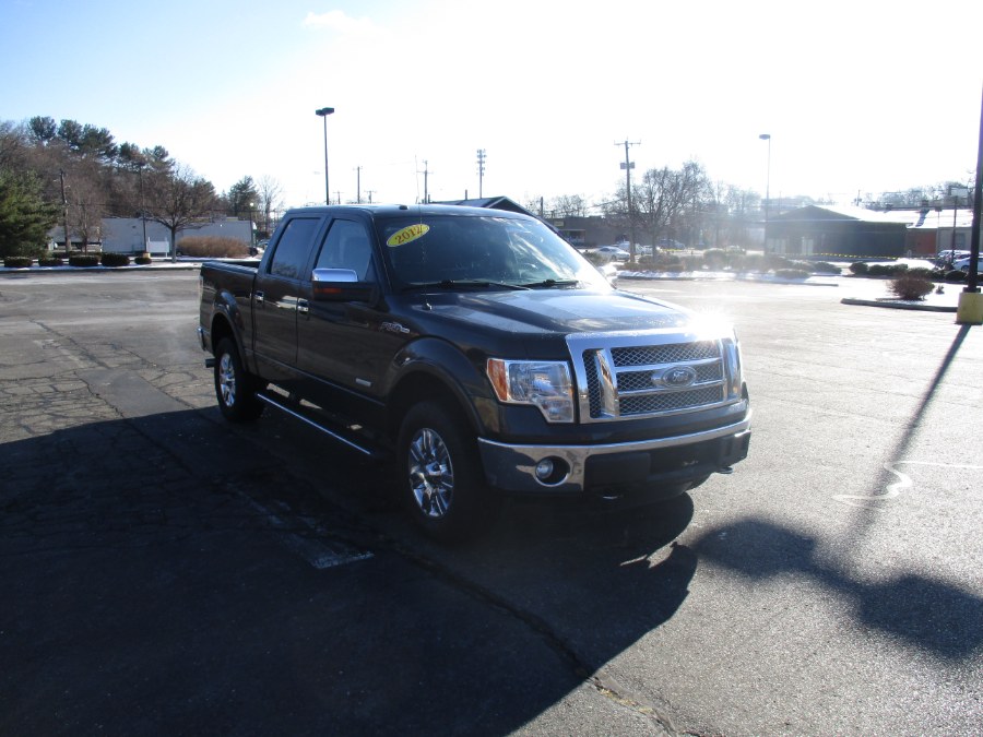2012 Ford F-150 4WD SuperCrew 145" Lariat, available for sale in New Britain, Connecticut | Universal Motors LLC. New Britain, Connecticut 2012 Ford F-150 4WD SuperCrew 145" Lariat, available for sale in New Britain, Connecticut | Universal Motors LLC. New Britain, Connecticut