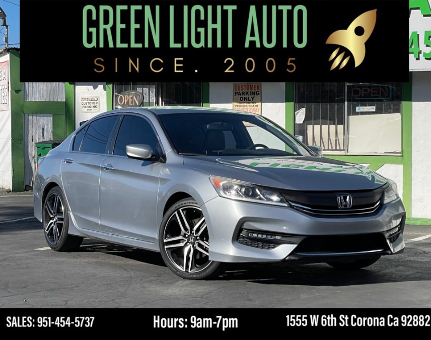 2017 Honda Accord Sedan Sport CVT, available for sale in Corona, California | Green Light Auto. Corona, California 2017 Honda Accord Sedan Sport CVT, available for sale in Corona, California | Green Light Auto. Corona, California