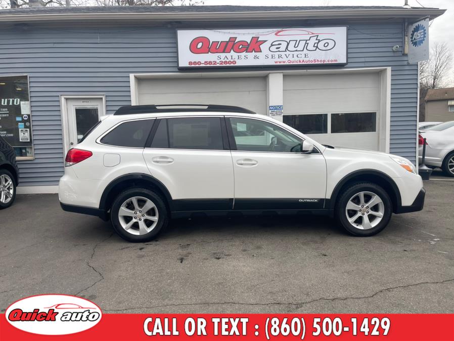 2014 Subaru Outback 4dr Wgn H4 Auto 2.5i Premium, available for sale in Bristol, Connecticut | Quick Auto LLC. Bristol, Connecticut 2014 Subaru Outback 4dr Wgn H4 Auto 2.5i Premium, available for sale in Bristol, Connecticut | Quick Auto LLC. Bristol, Connecticut