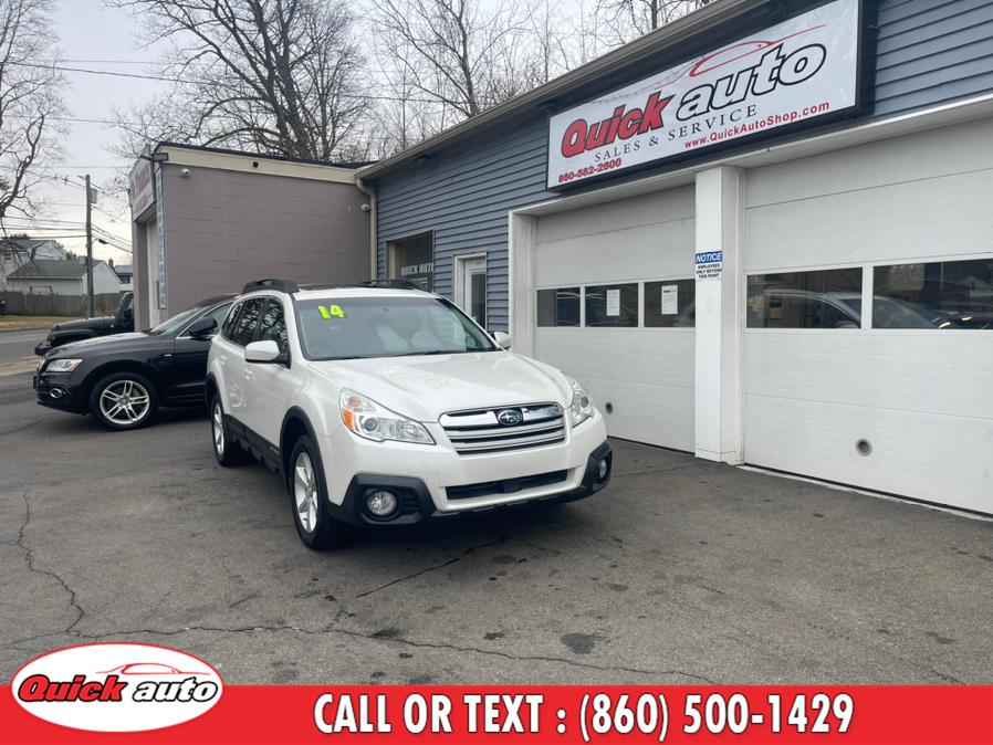 2014 Subaru Outback 4dr Wgn H4 Auto 2.5i Premium, available for sale in Bristol, Connecticut | Quick Auto LLC. Bristol, Connecticut 2014 Subaru Outback 4dr Wgn H4 Auto 2.5i Premium, available for sale in Bristol, Connecticut | Quick Auto LLC. Bristol, Connecticut
