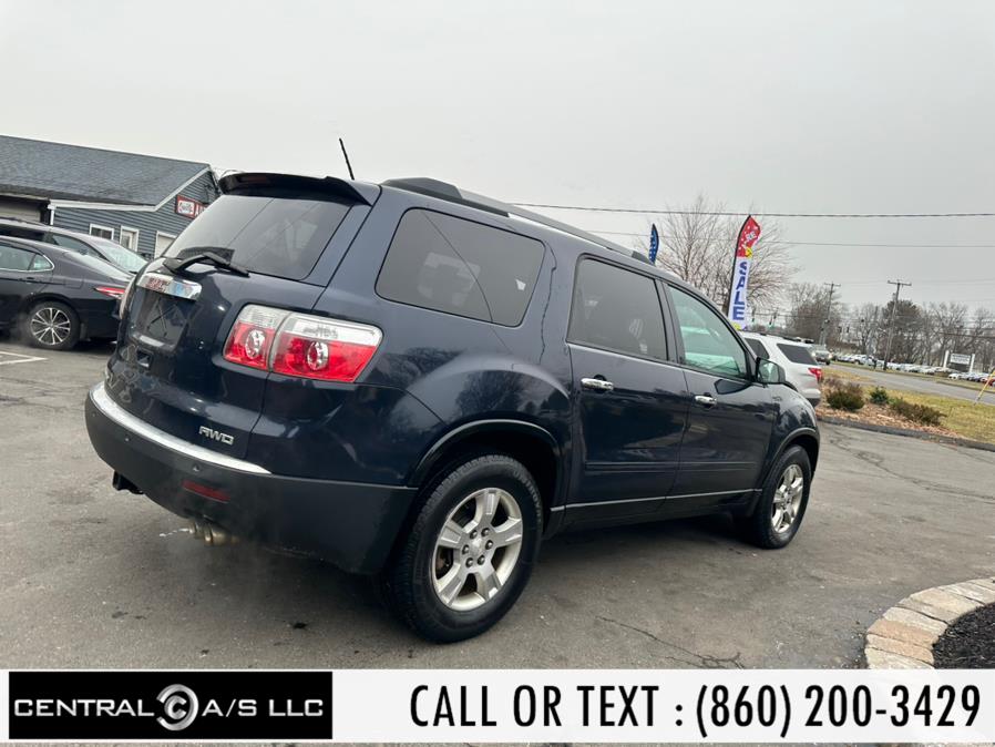 2011 GMC Acadia AWD 4dr SLE, available for sale in East Windsor, Connecticut | Central A/S LLC. East Windsor, Connecticut 2011 GMC Acadia AWD 4dr SLE, available for sale in East Windsor, Connecticut | Central A/S LLC. East Windsor, Connecticut