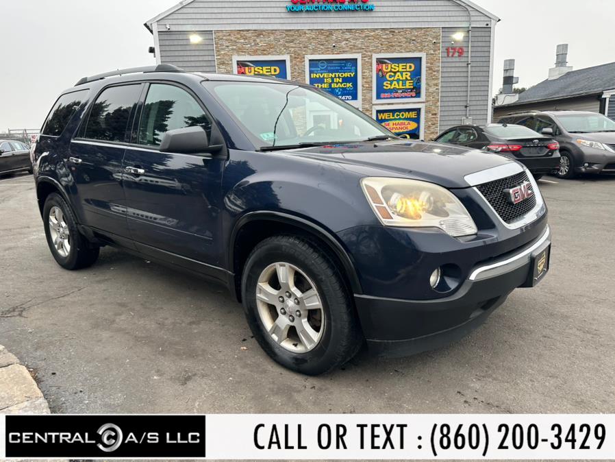 2011 GMC Acadia AWD 4dr SLE, available for sale in East Windsor, Connecticut | Central A/S LLC. East Windsor, Connecticut 2011 GMC Acadia AWD 4dr SLE, available for sale in East Windsor, Connecticut | Central A/S LLC. East Windsor, Connecticut